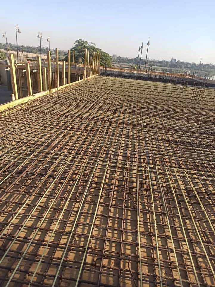 Marina deck reinforcement with FRP